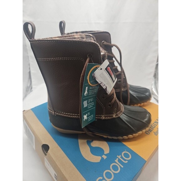 Sporto The Original Duck Boot Jessica  Womens Size 6M Brown Rain Snow Boots - Picture 2 of 16